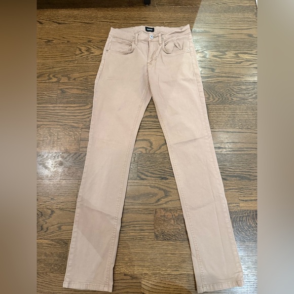 Hudson Slim Fit Jeans Light Brown Size 29 - Picture 2 of 7